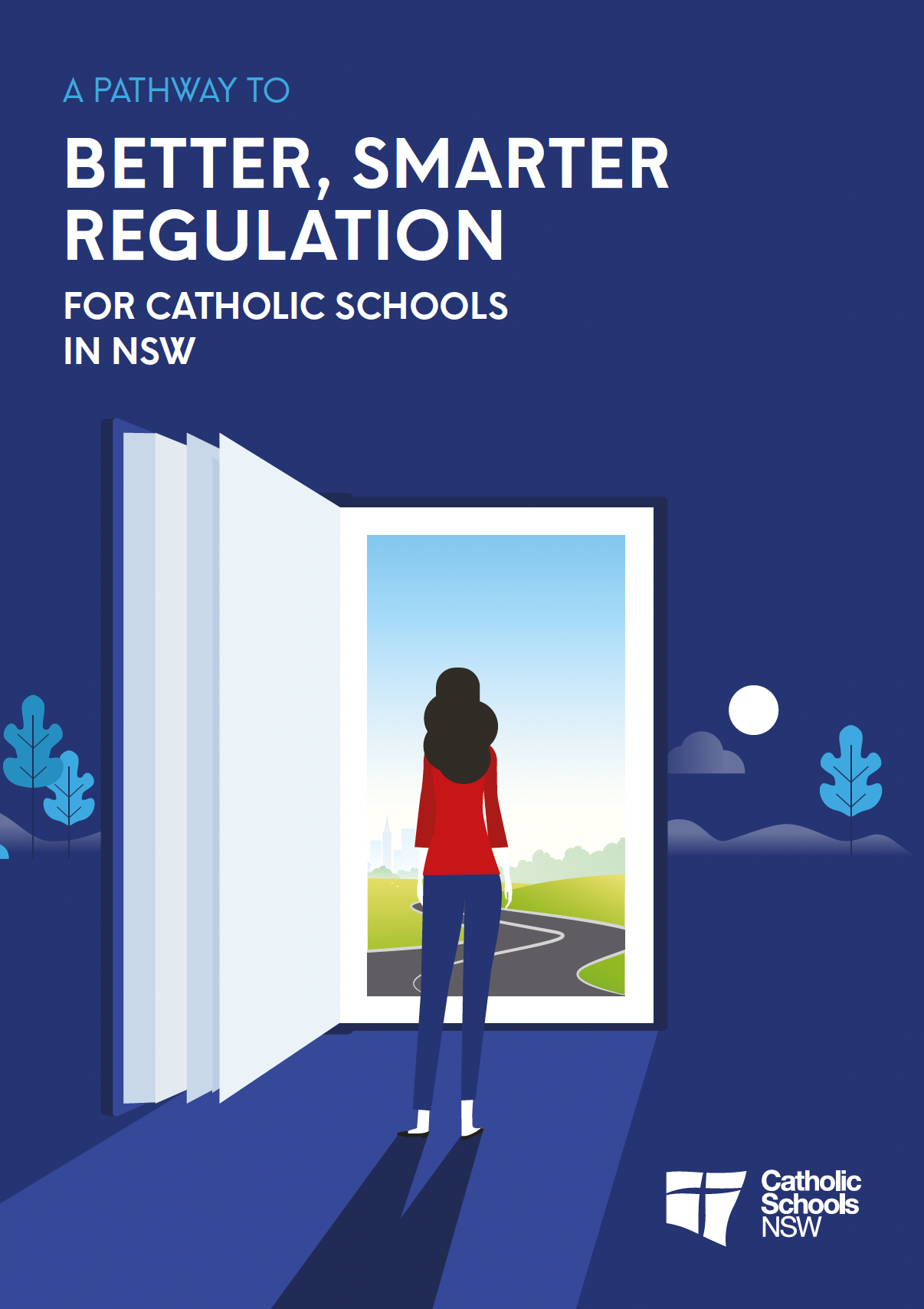 The front cover of the Better, Smarter Regulation report.