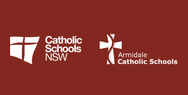 CSNSW logo and Armidale Catholic Schools logo