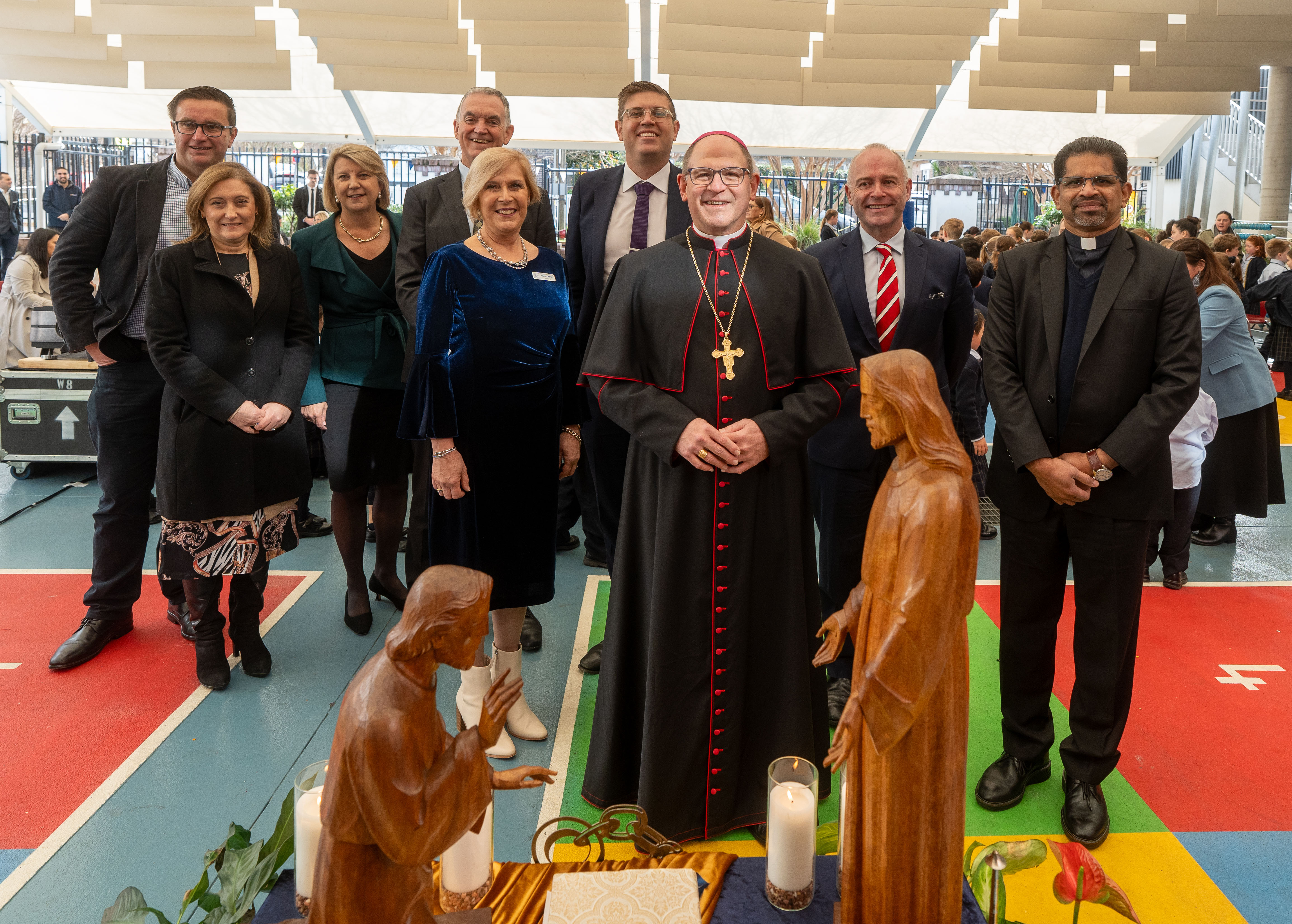 The blessing of St Thomas Willoughby new building.