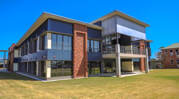 St Mary's new building.